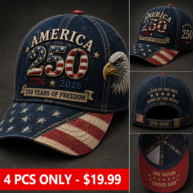 🇺🇸 Celebrate America 250 - Limited Edition Patriotic Cap