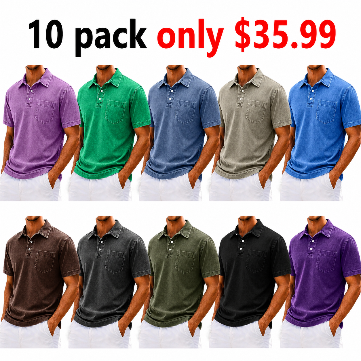 SoftFadeT Men's Polo Shirt
