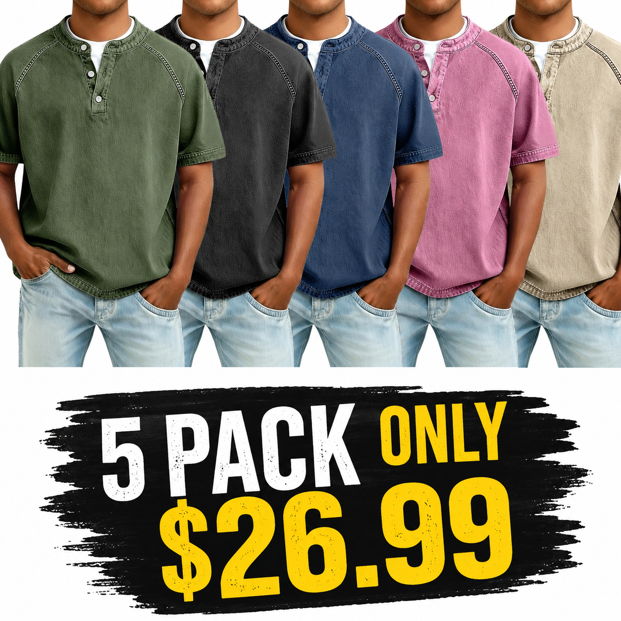 Men Can’t Get Enough of This Cozy Henley Shirt