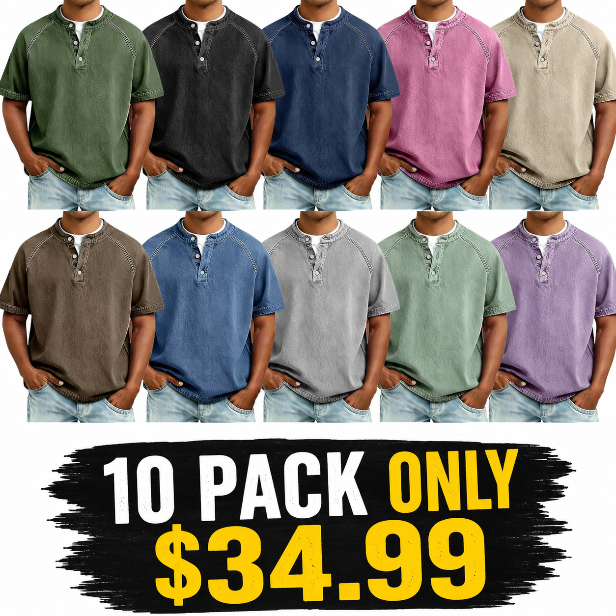 Men Can’t Get Enough of This Cozy Henley Shirt
