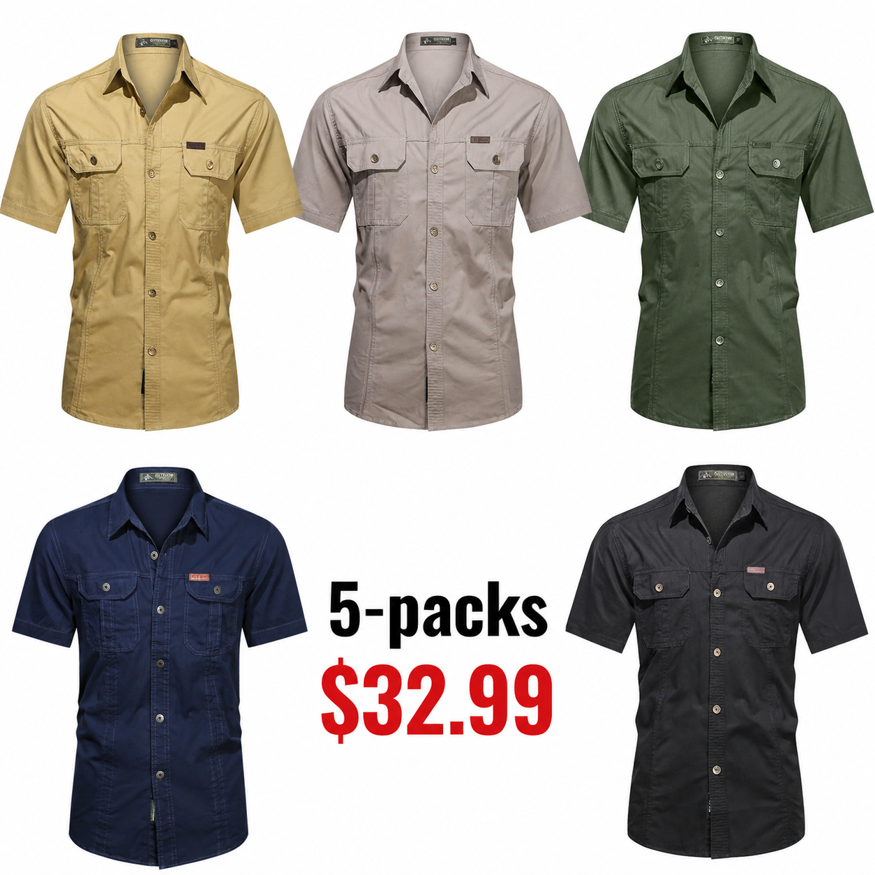 🌟 Outdoor Explorer Polo – Comfortable & Rugged 🌟
