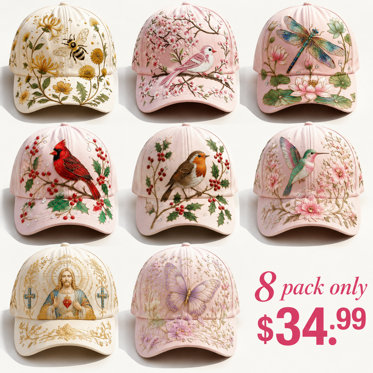 🔥Last Day 49% OFF 🌸🌿 Garden Morning Cap (✨2026 Limited Edition)