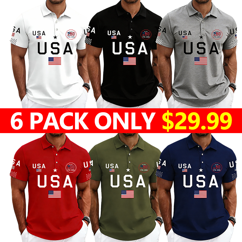 🇺🇸 Celebrate America’s 250th Anniversary in Style  - Patriotic USA Performance Shirt