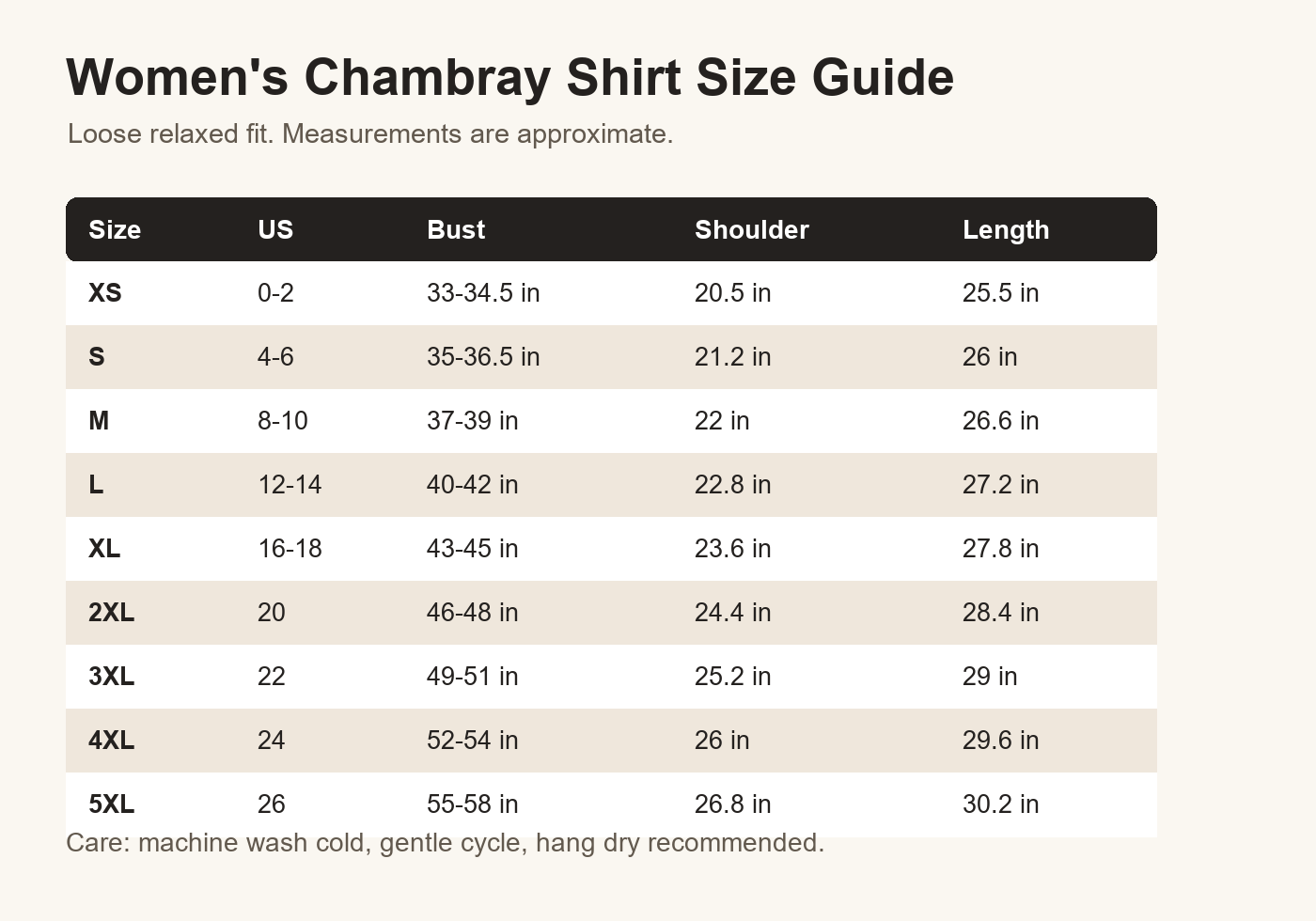 Women's Chambray Short Sleeve Henley Collar Shirt