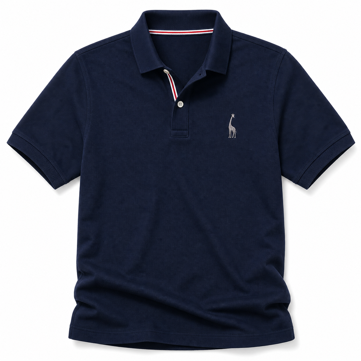 Men's Classic Embroidered Short Sleeve Polo Shirt