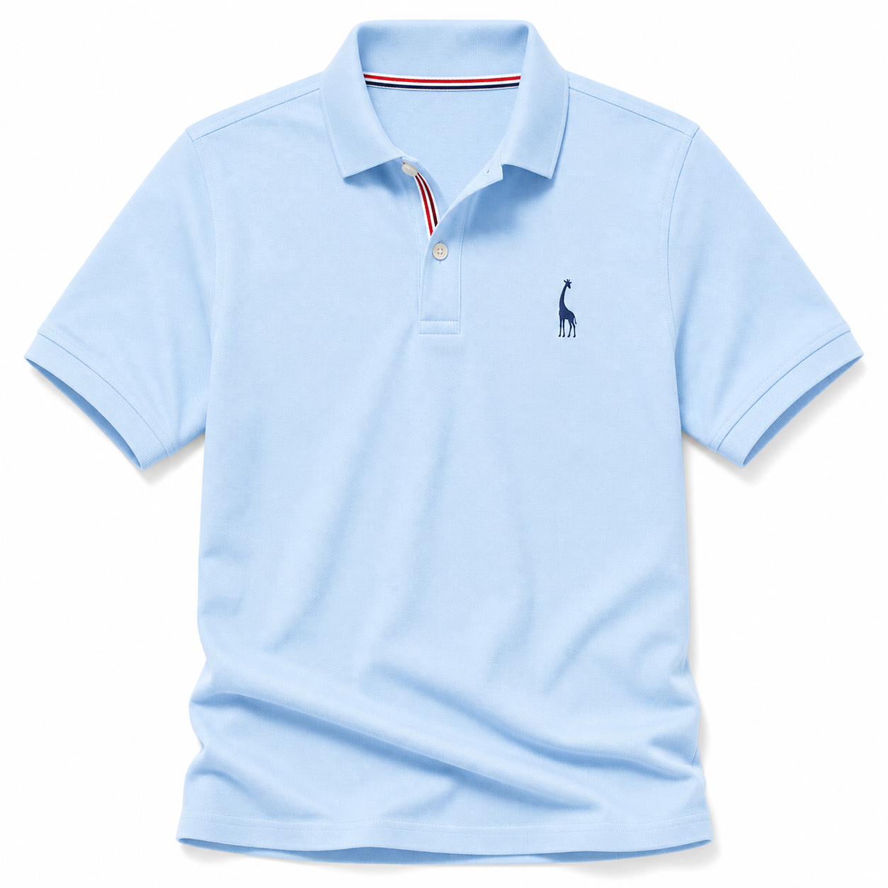 Men's Classic Embroidered Short Sleeve Polo Shirt