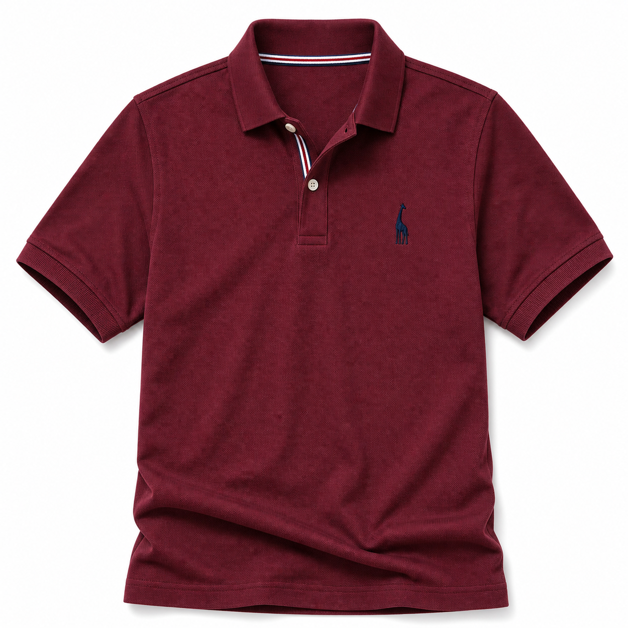 Men's Classic Embroidered Short Sleeve Polo Shirt