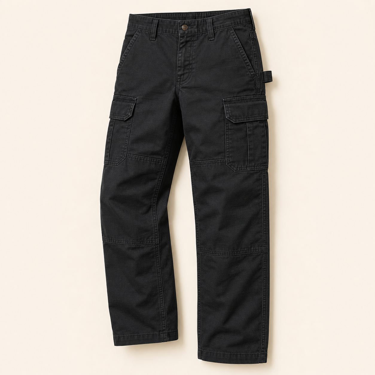 Men's Ripstop Double-Front Cargo Work Pants