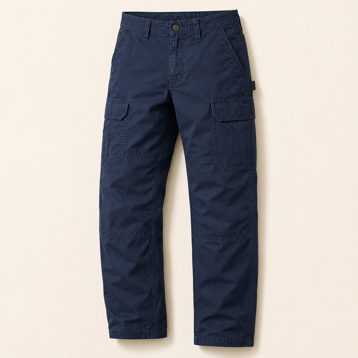 Men's Ripstop Double-Front Cargo Work Pants