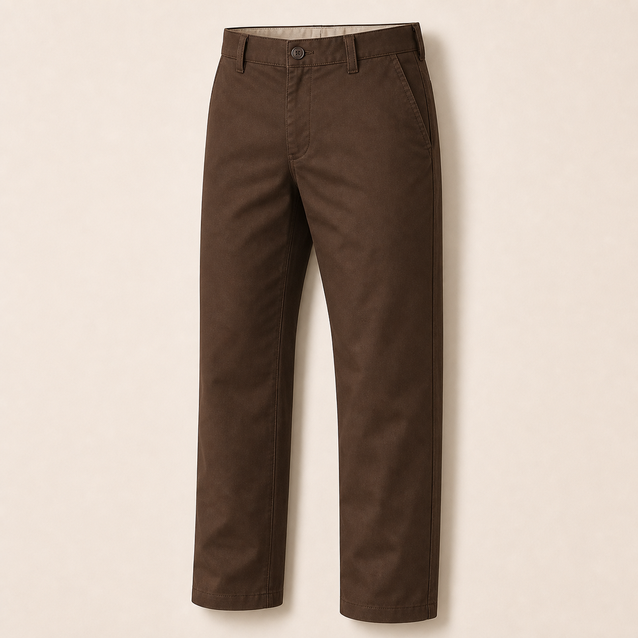Men's Stretch Flat-Front Straight Casual Pants