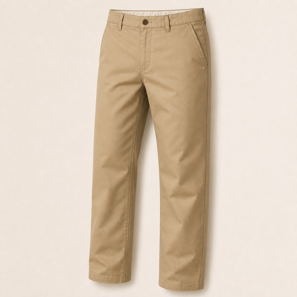 Men's Stretch Flat-Front Straight Casual Pants