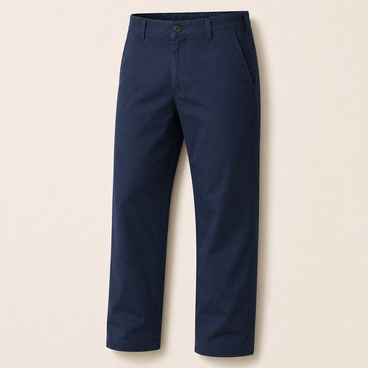 Men's Stretch Flat-Front Straight Casual Pants