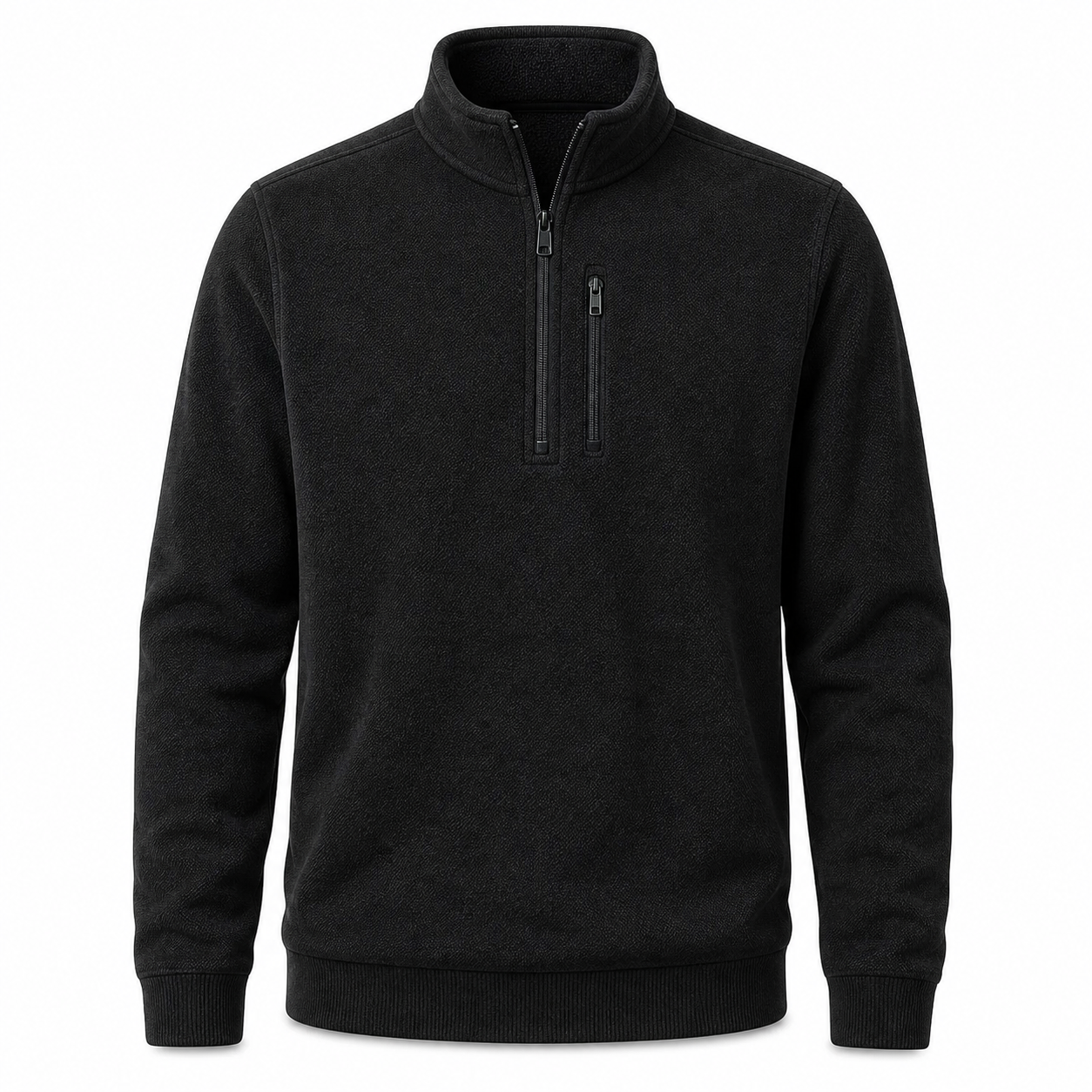 Men's Quarter-Zip Sweater Fleece Pullovers