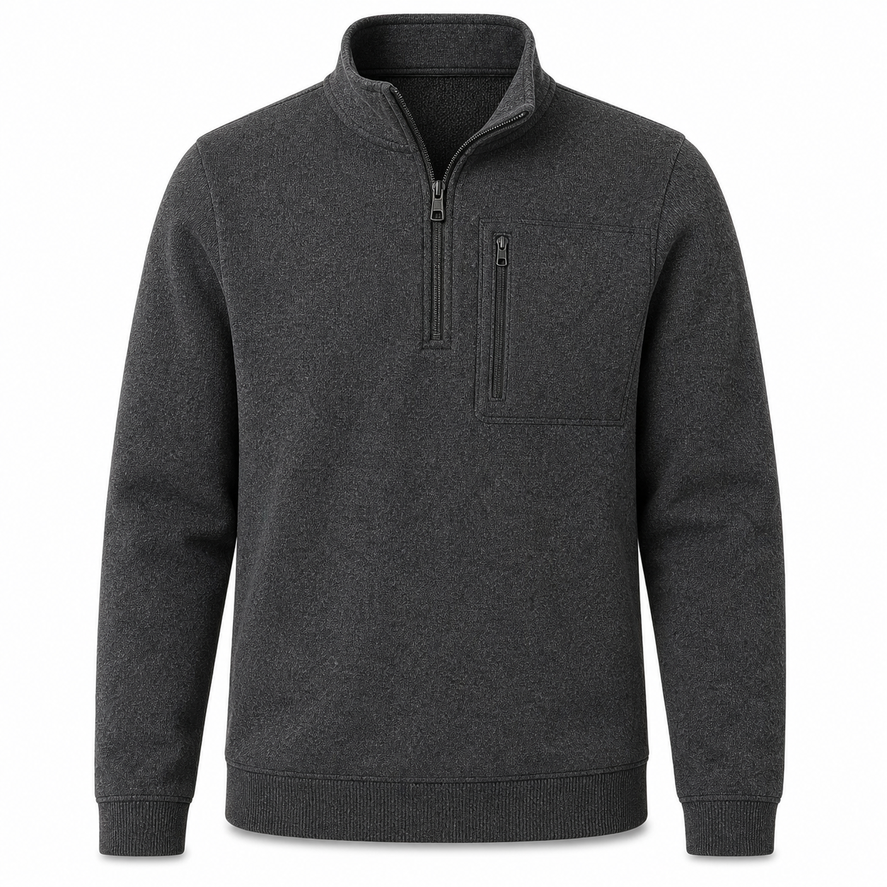 Men's Quarter-Zip Sweater Fleece Pullovers