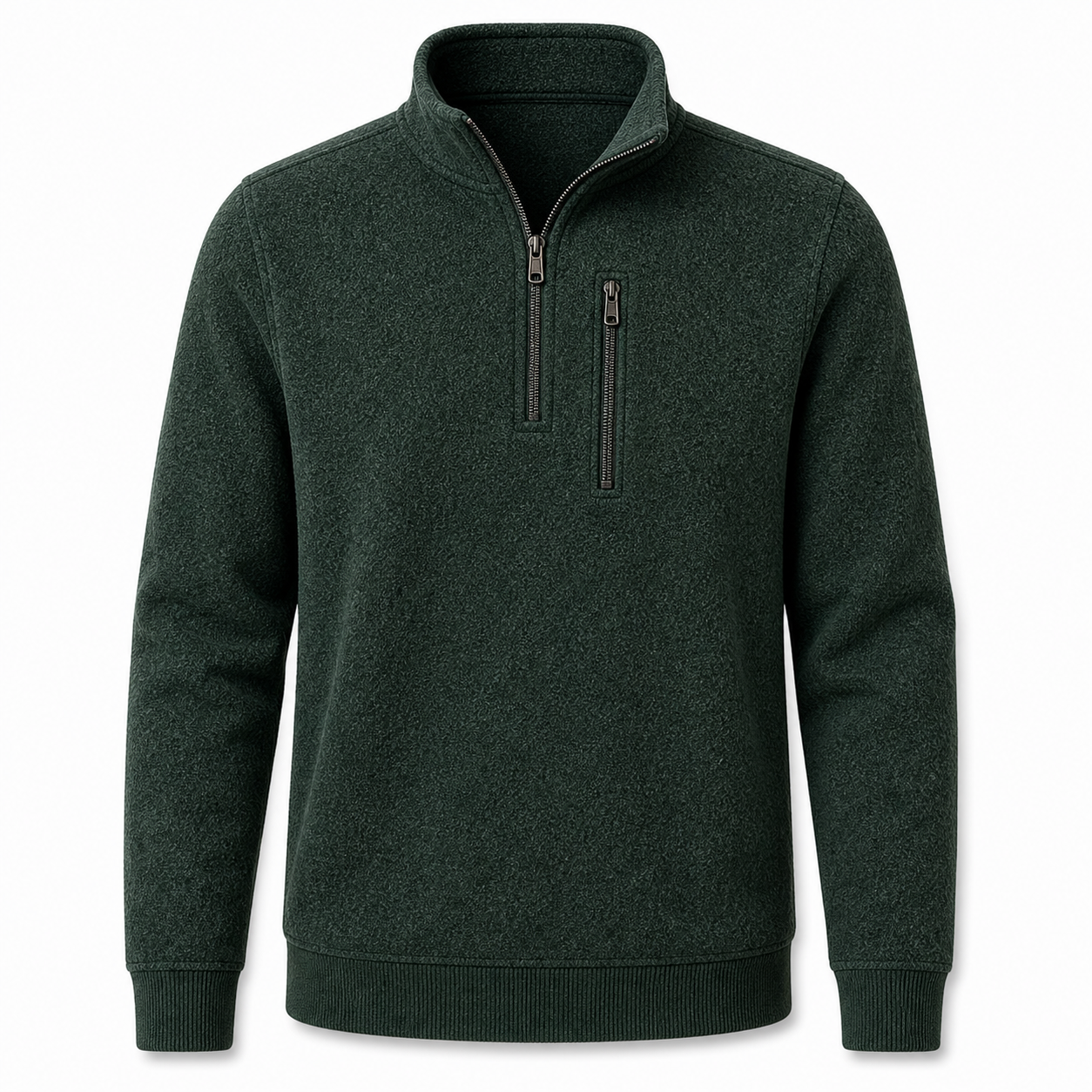 Men's Quarter-Zip Sweater Fleece Pullovers