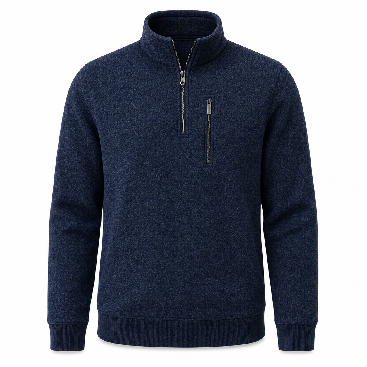 Men's Quarter-Zip Sweater Fleece Pullovers