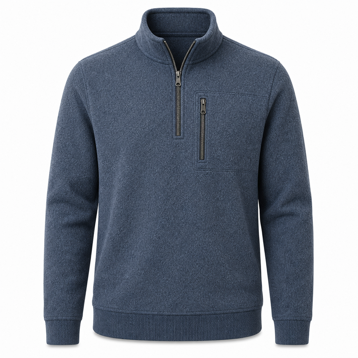 Men's Quarter-Zip Sweater Fleece Pullovers