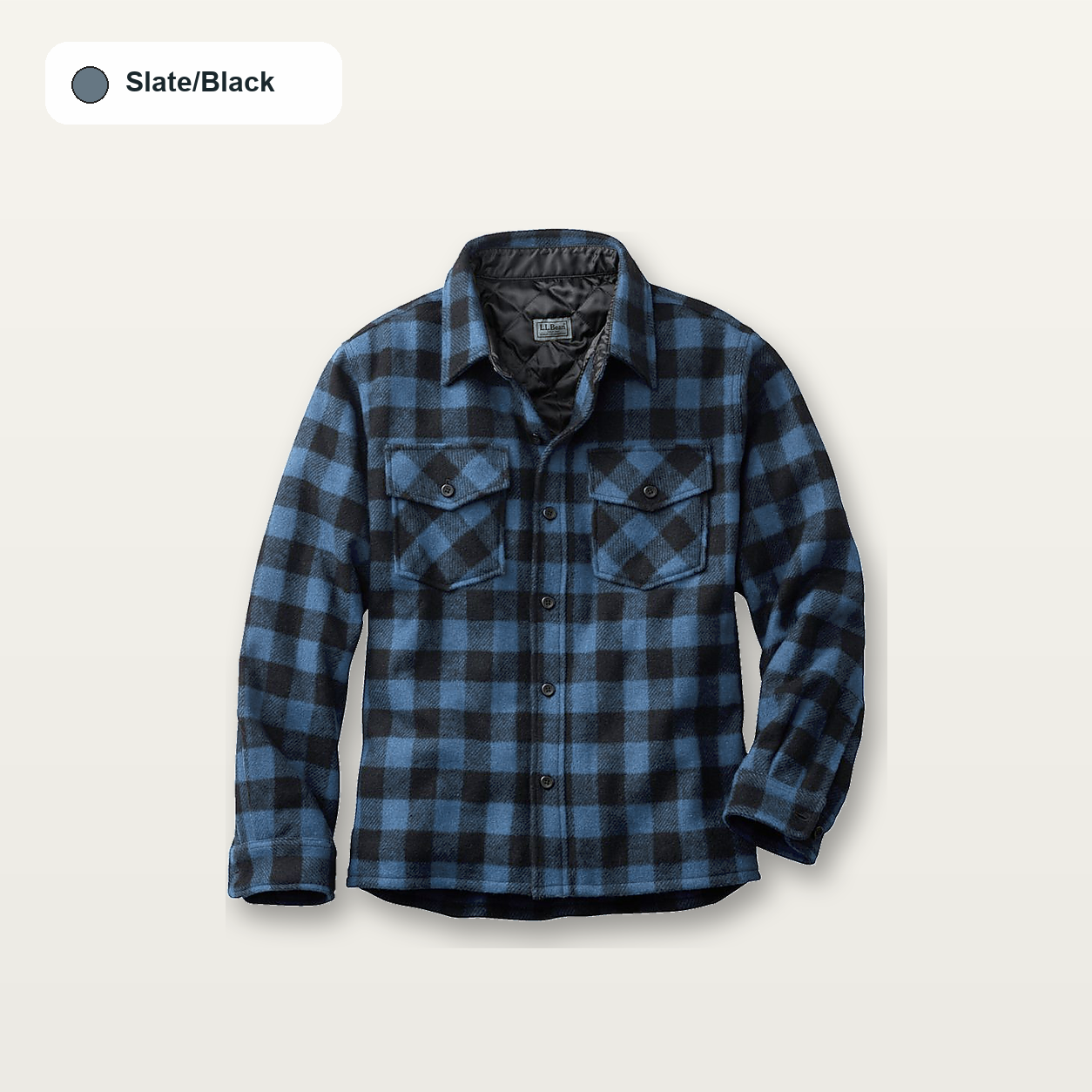 Men's Insulated Plaid Shirt Jackets