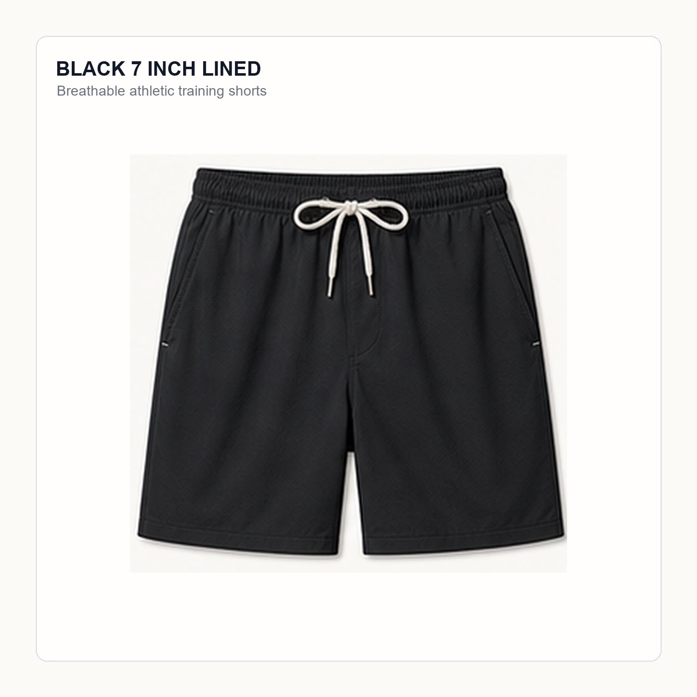 Men's Breathable Athletic Training Shorts
