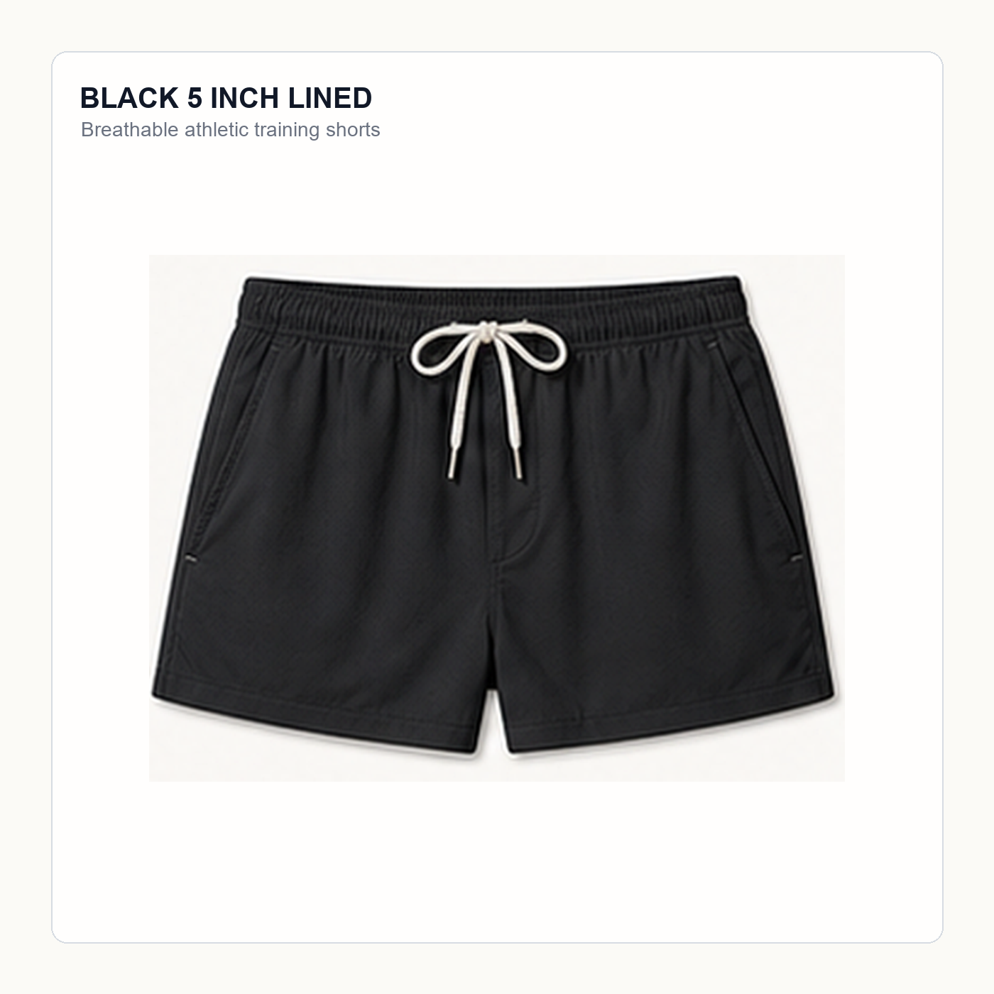 Men's Breathable Athletic Training Shorts