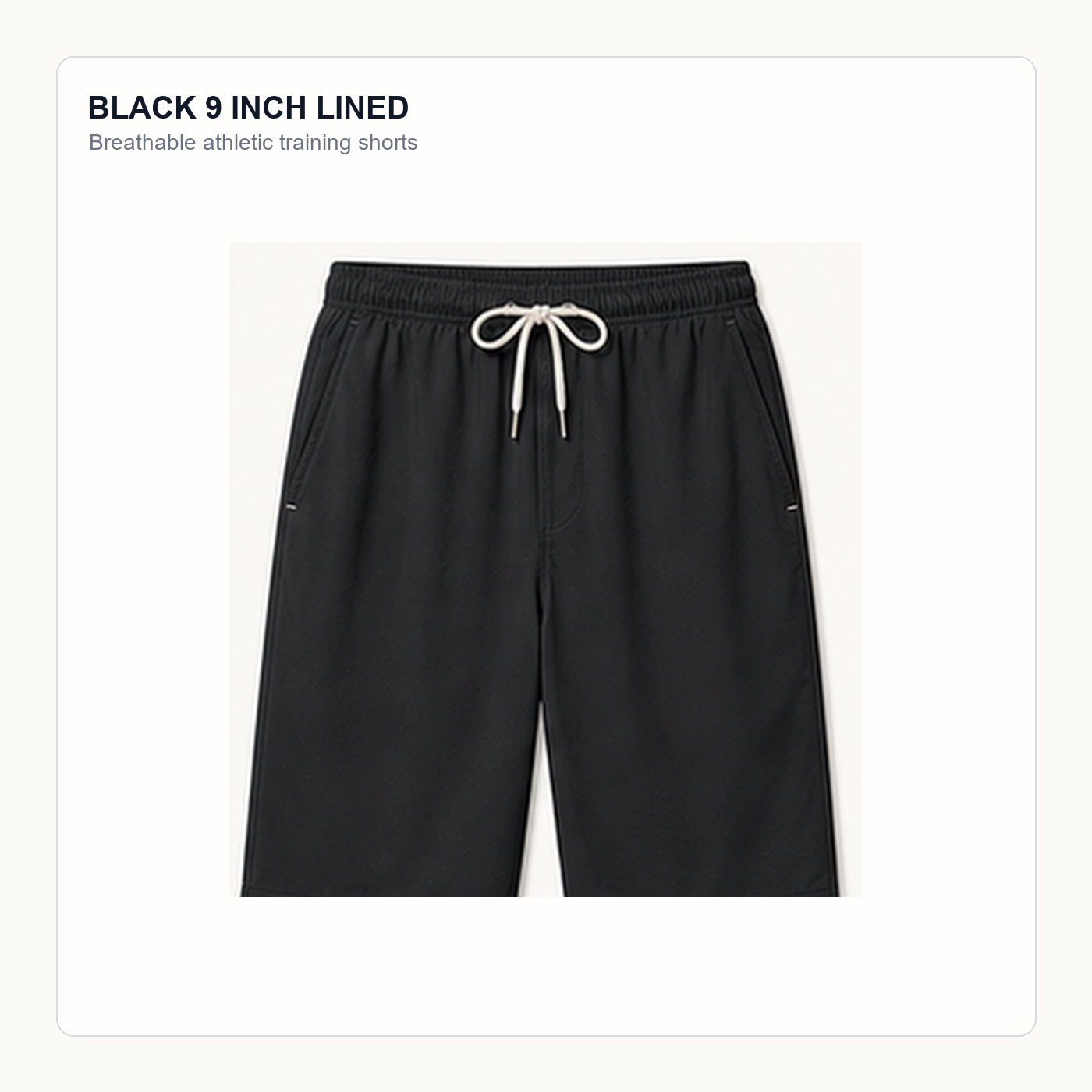 Men's Breathable Athletic Training Shorts