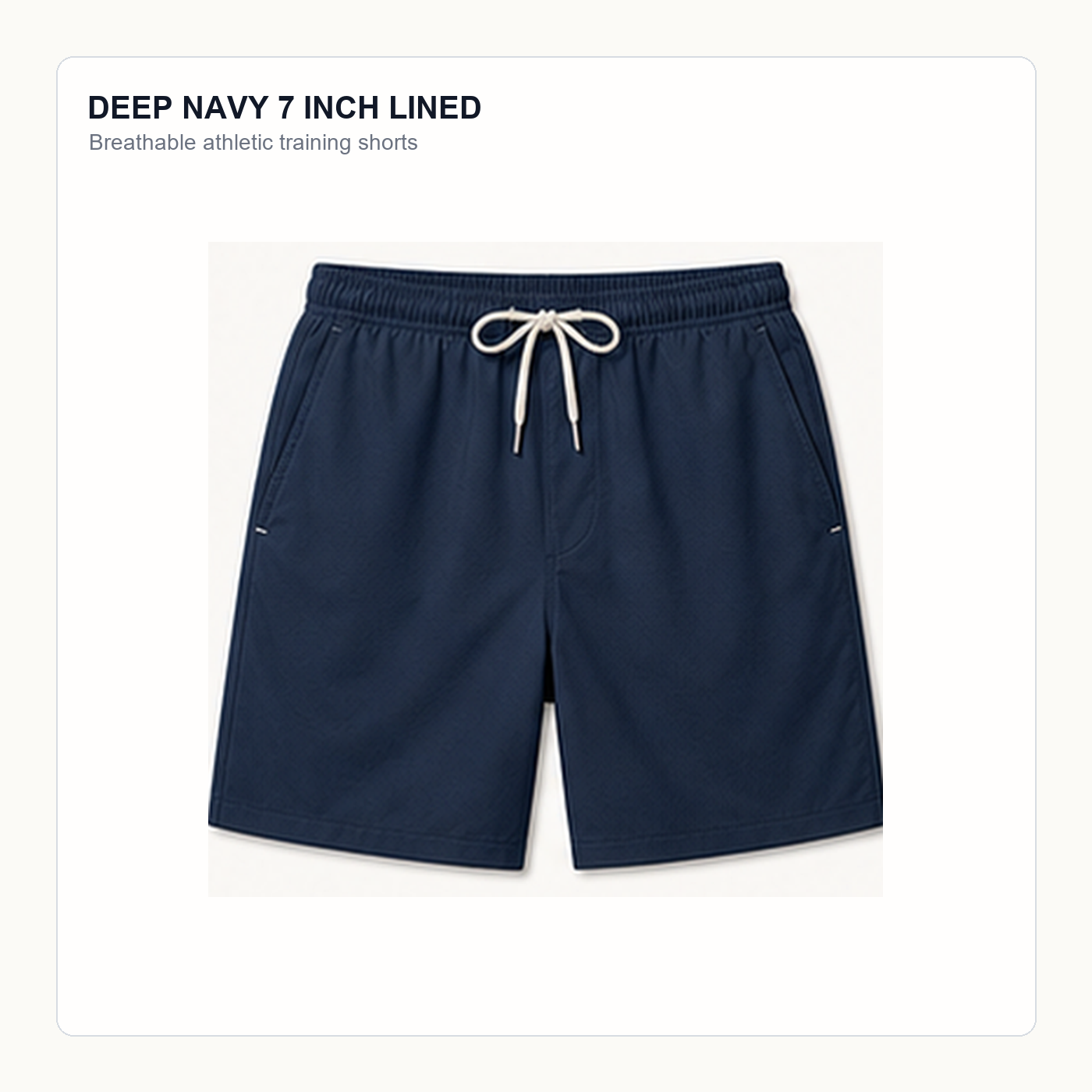 Men's Breathable Athletic Training Shorts