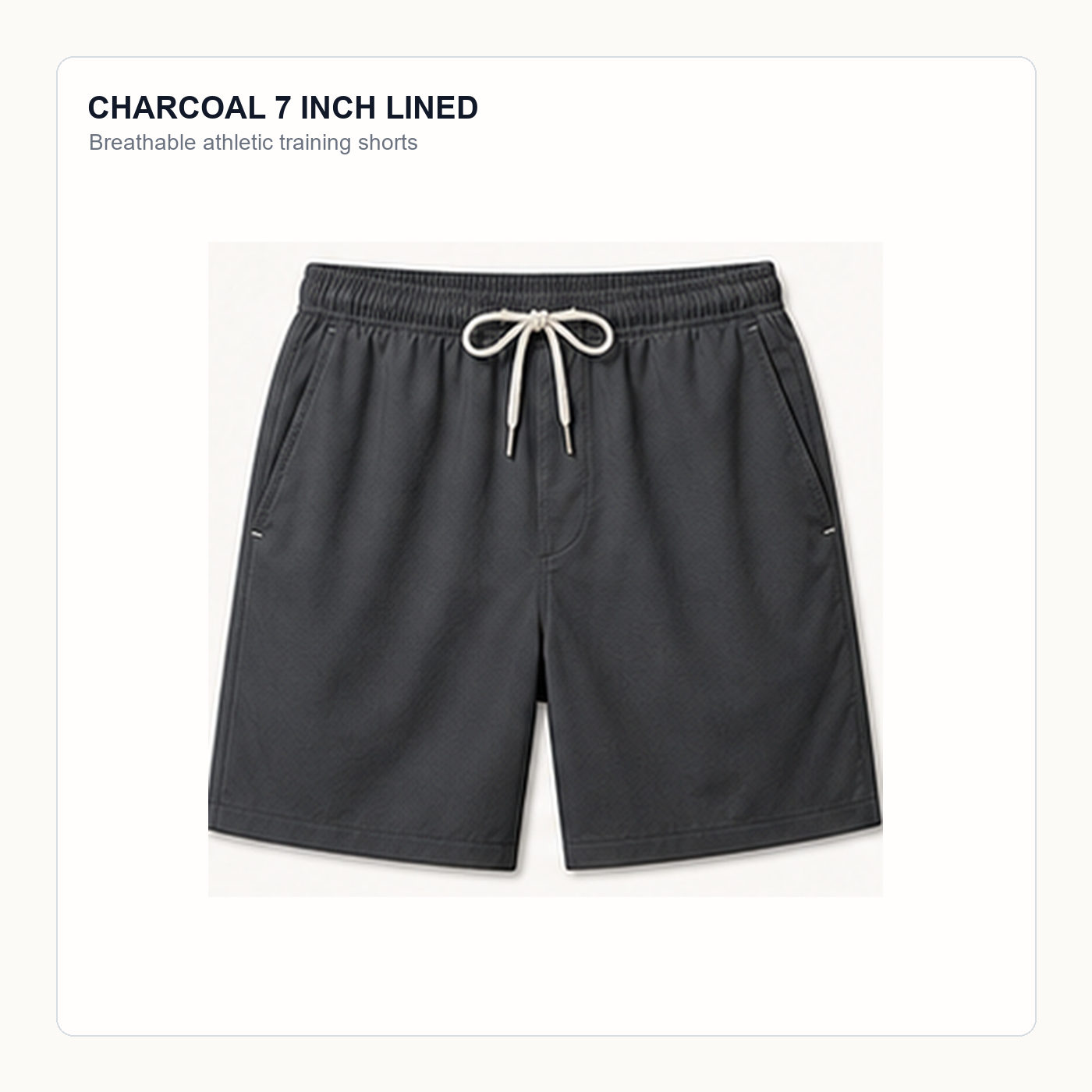 Men's Breathable Athletic Training Shorts