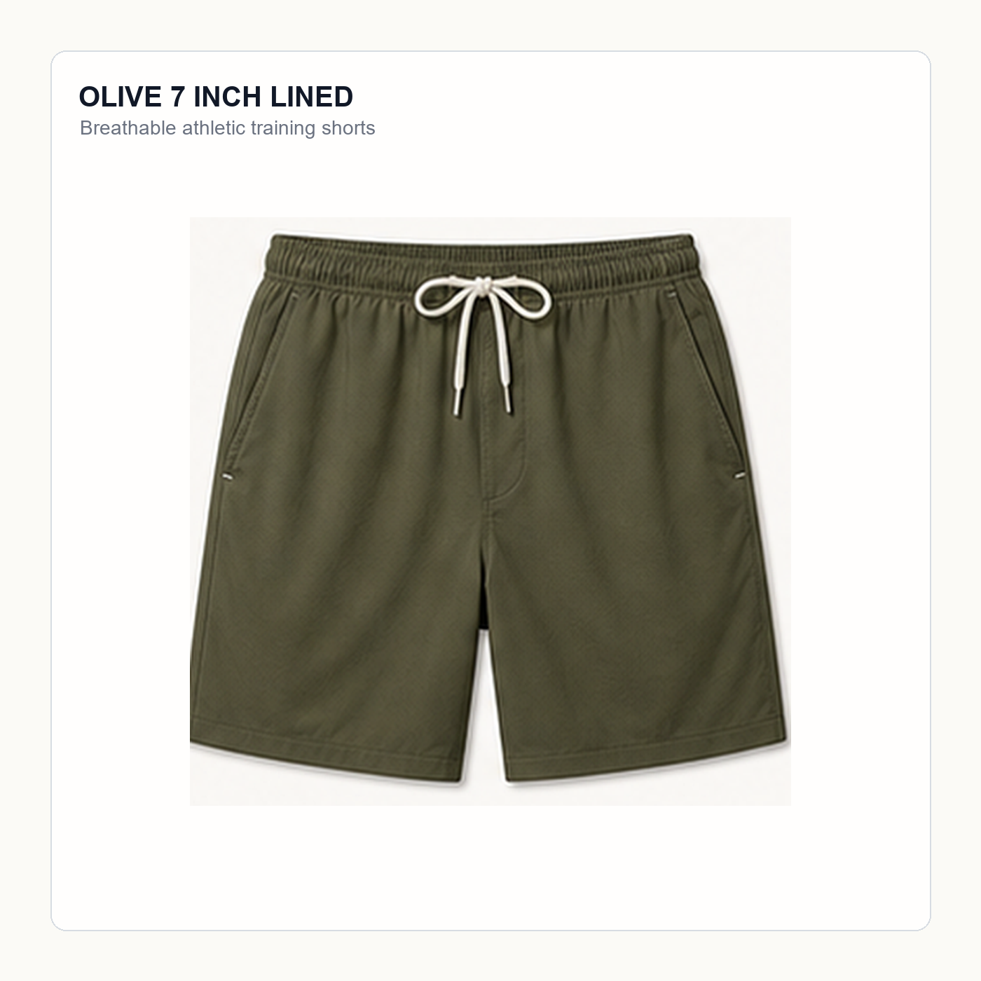 Men's Breathable Athletic Training Shorts