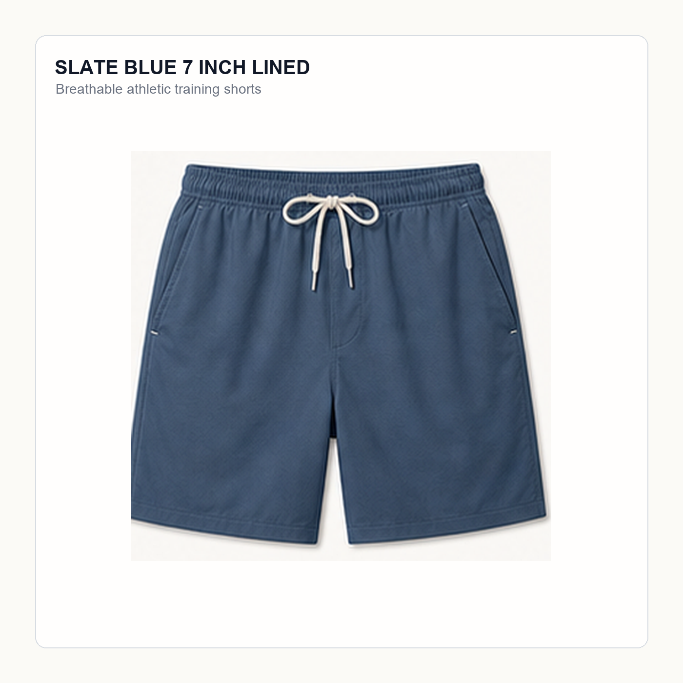 Men's Breathable Athletic Training Shorts