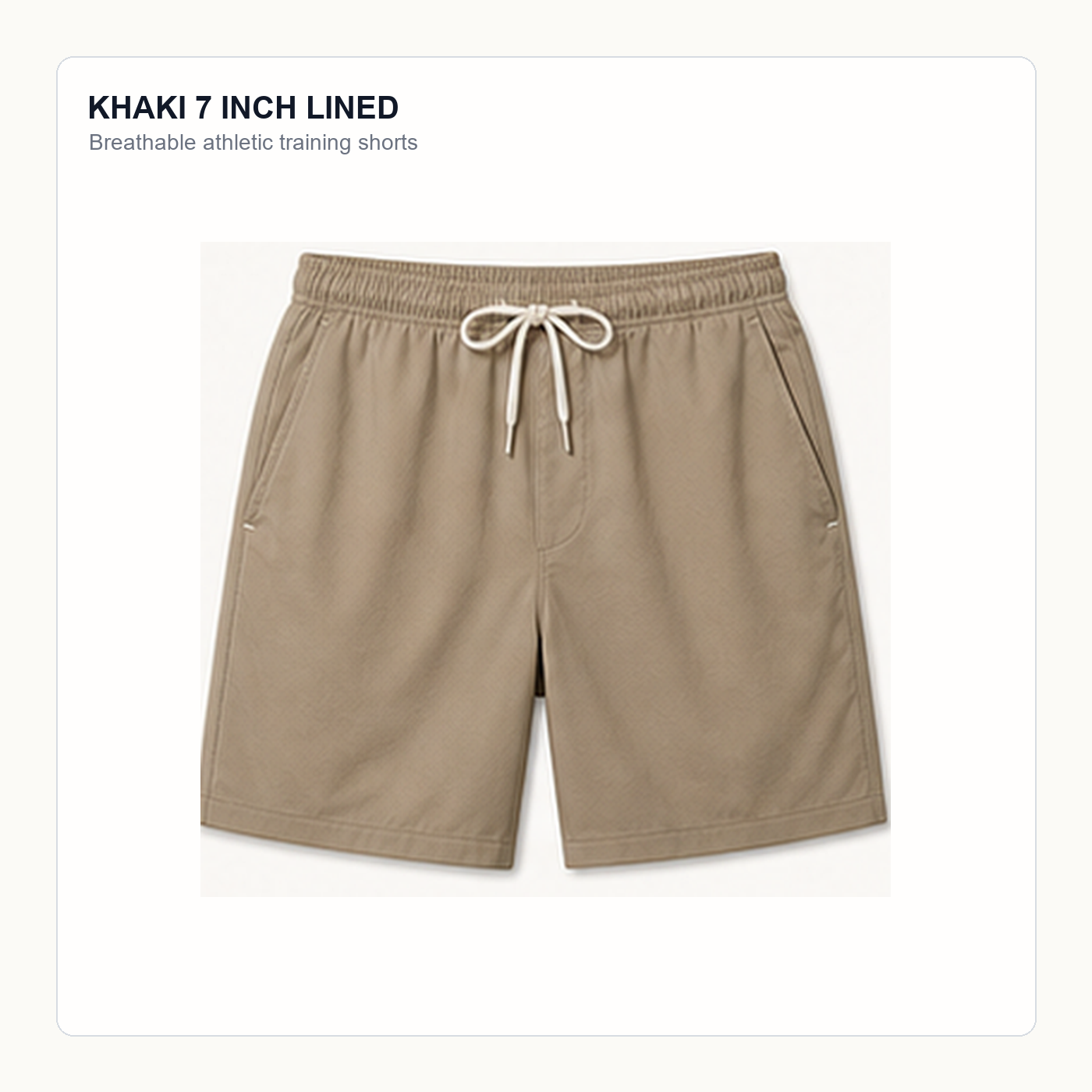 Men's Breathable Athletic Training Shorts