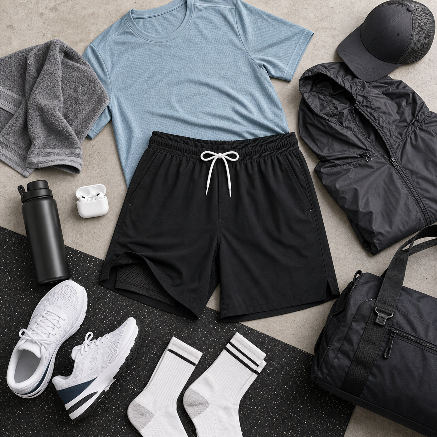 Men's Breathable Athletic Training Shorts