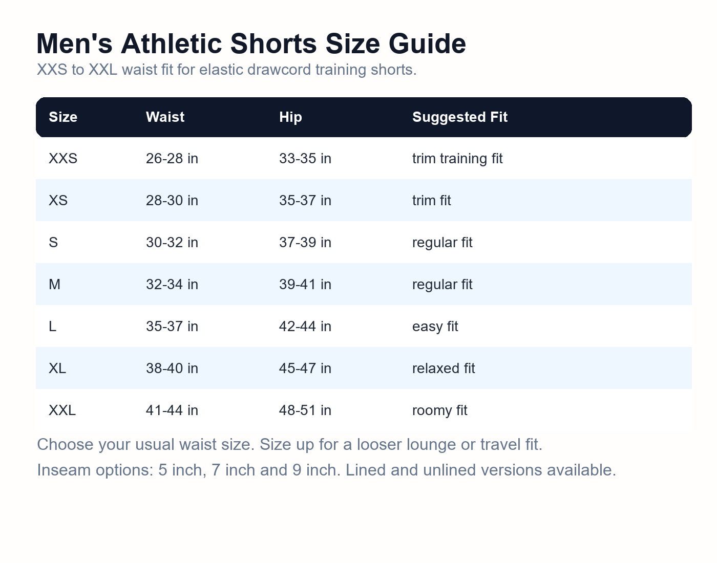 Men's Breathable Athletic Training Shorts