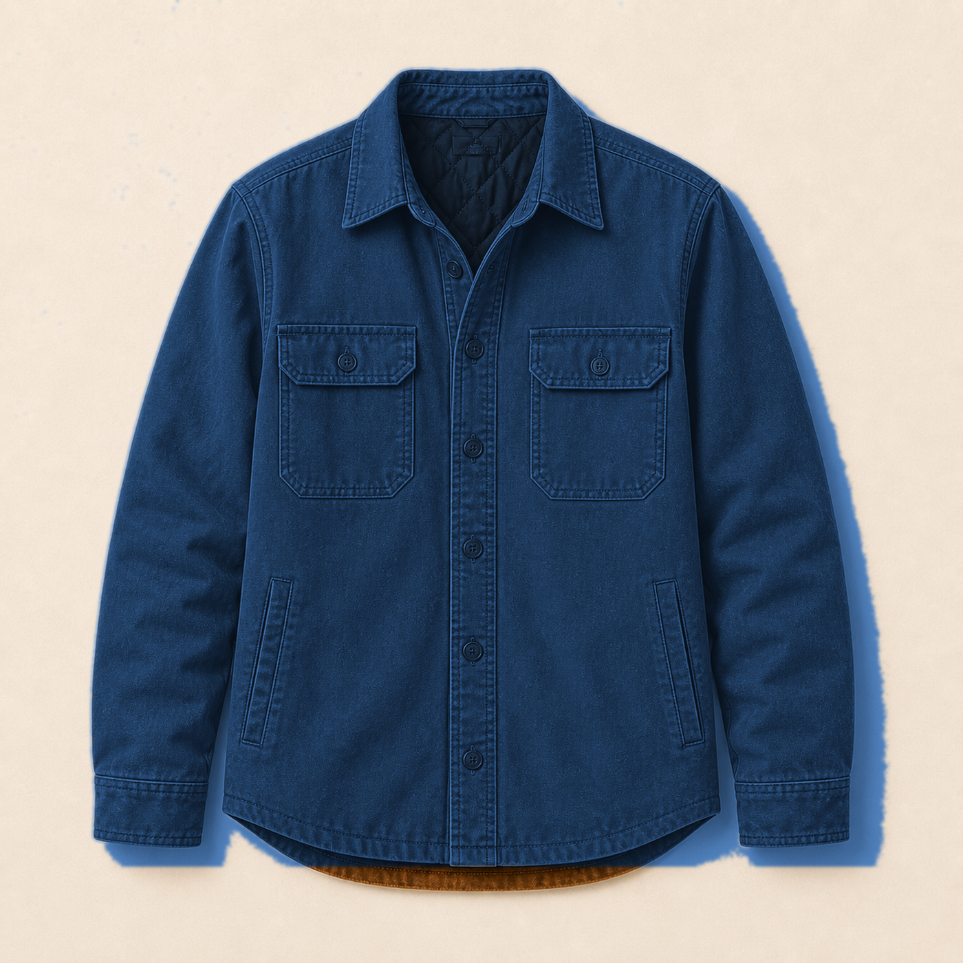 Men's Rugged Warm Shirt Jacket 8-Pack