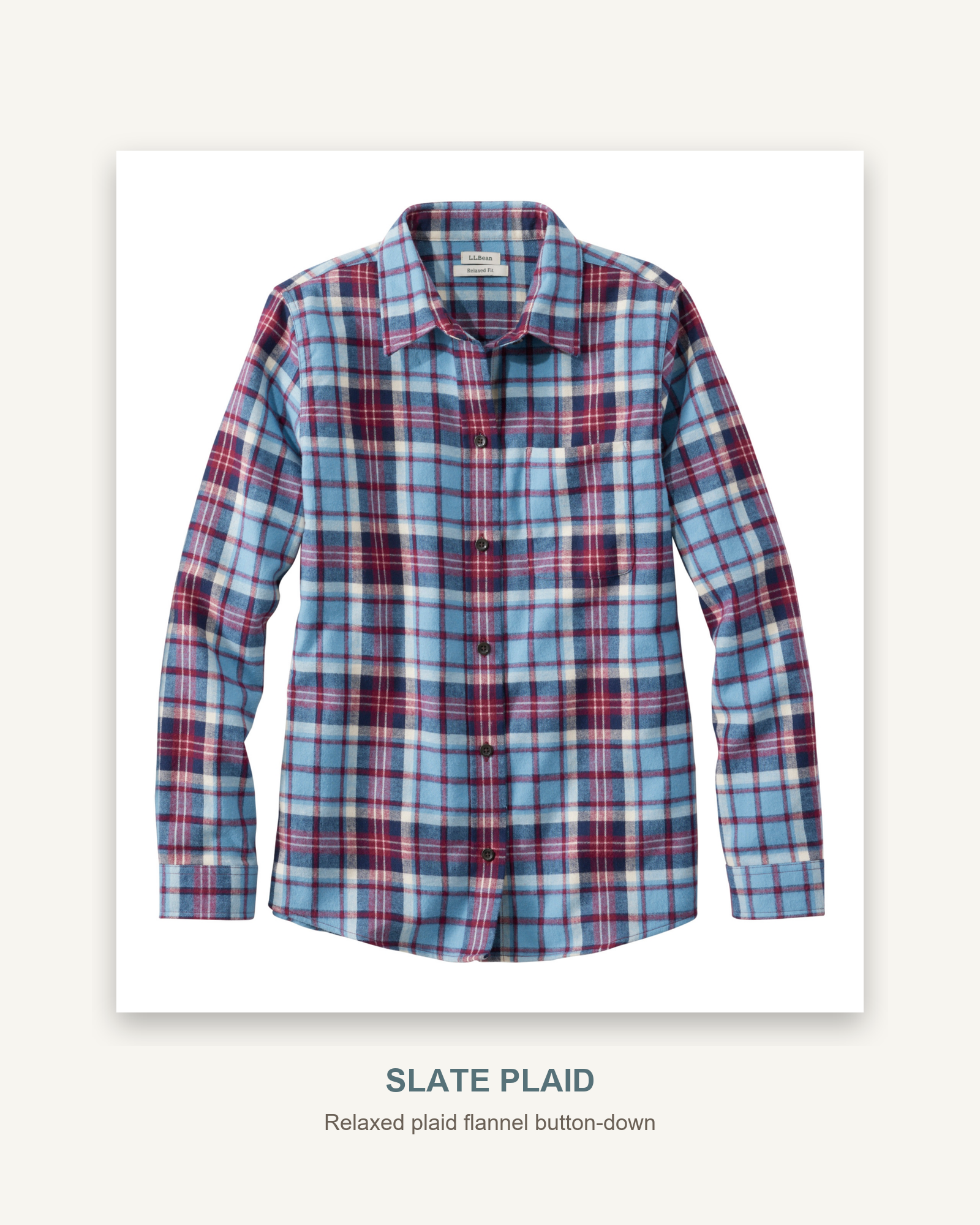 Women's Relaxed Plaid Flannel Button-Down Shirts