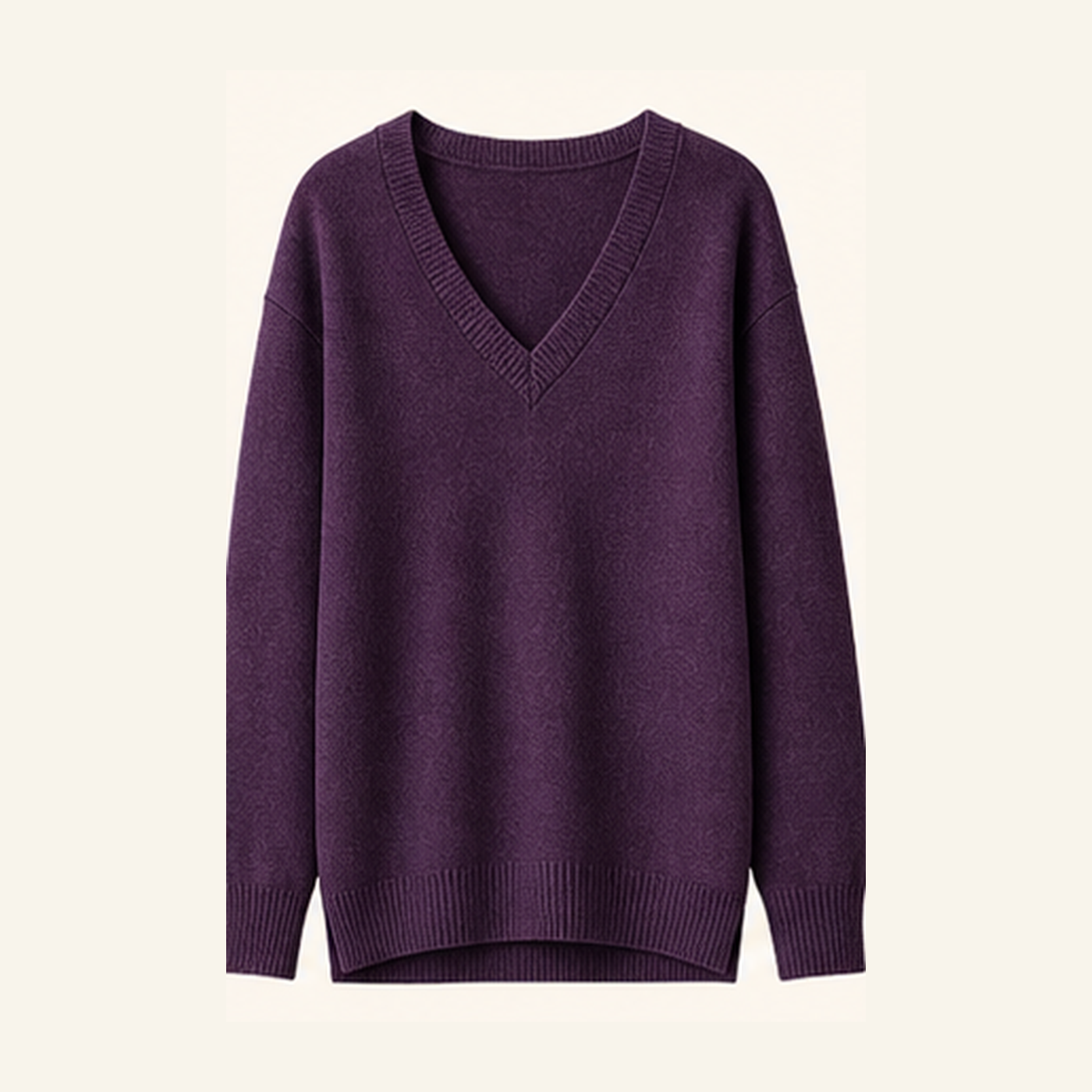 Women's V-Neck Pullover Sweaters
