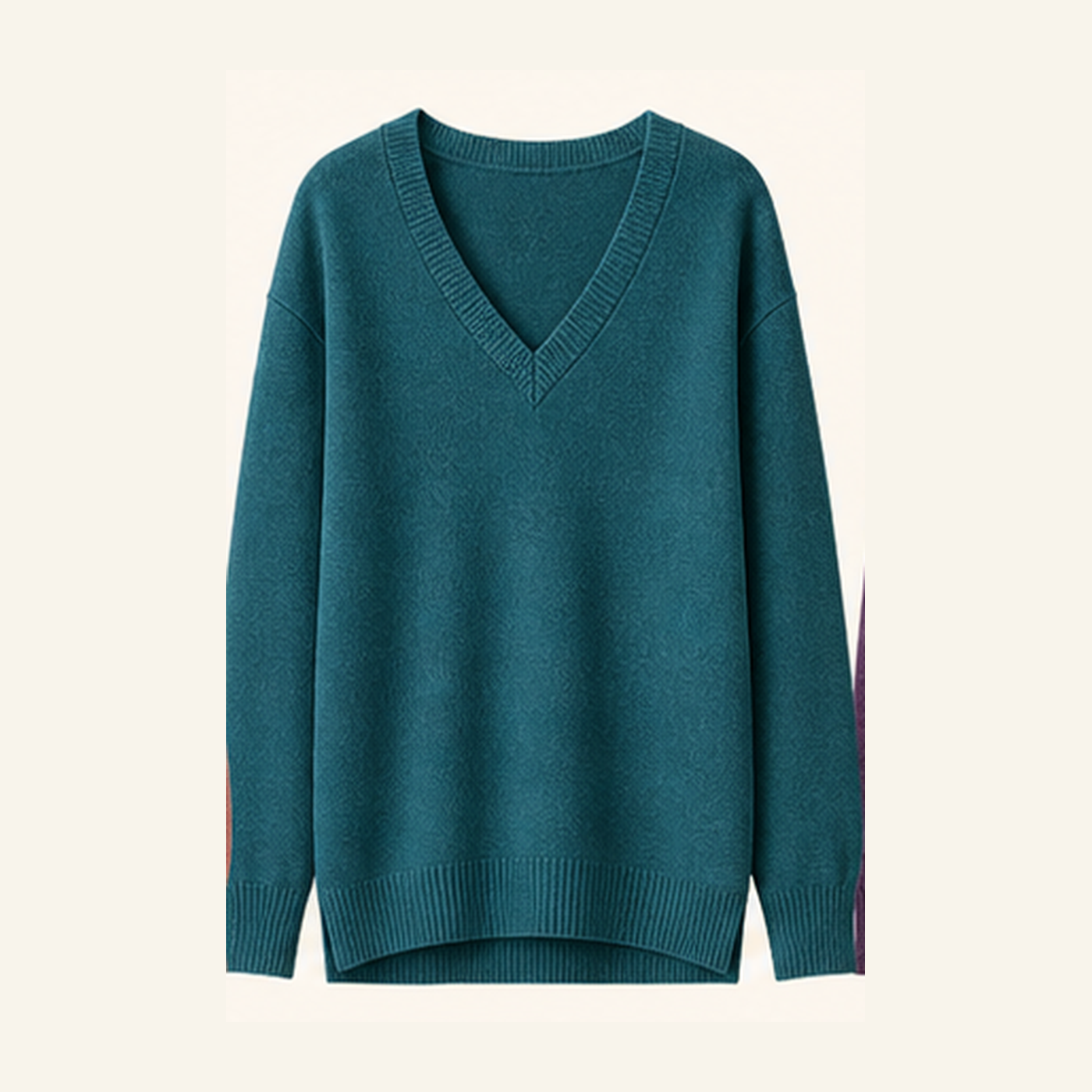 Women's V-Neck Pullover Sweaters