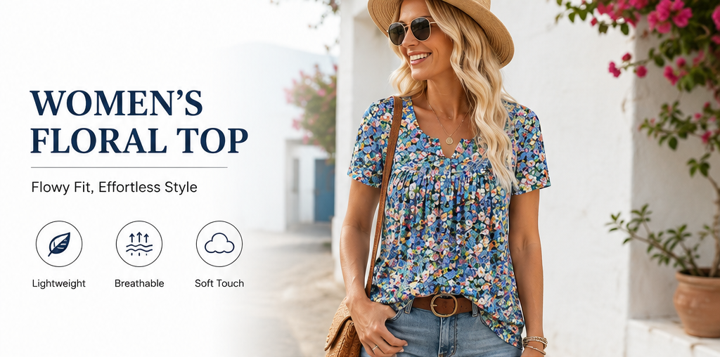 Women&rsquo;s Floral Top