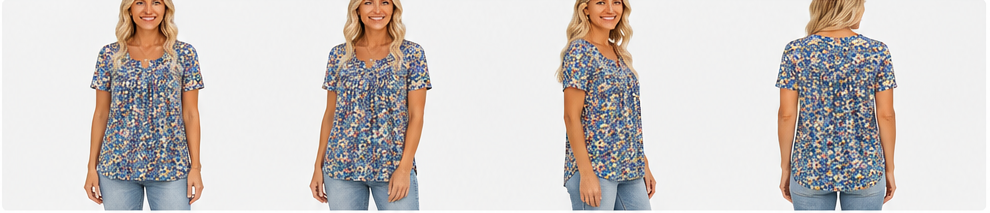 Relaxed Fit from Front to Back