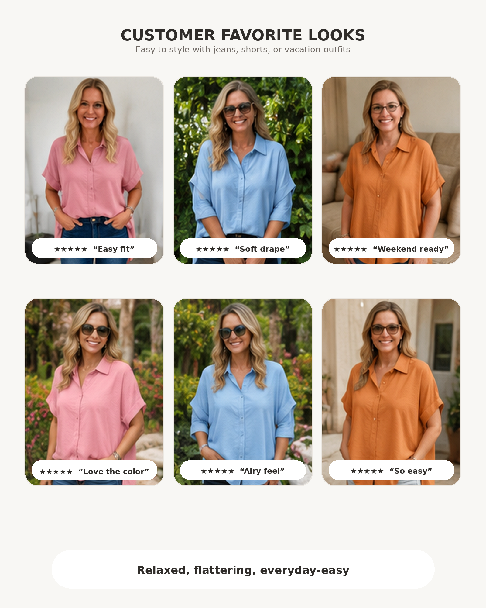 Customer style showcase