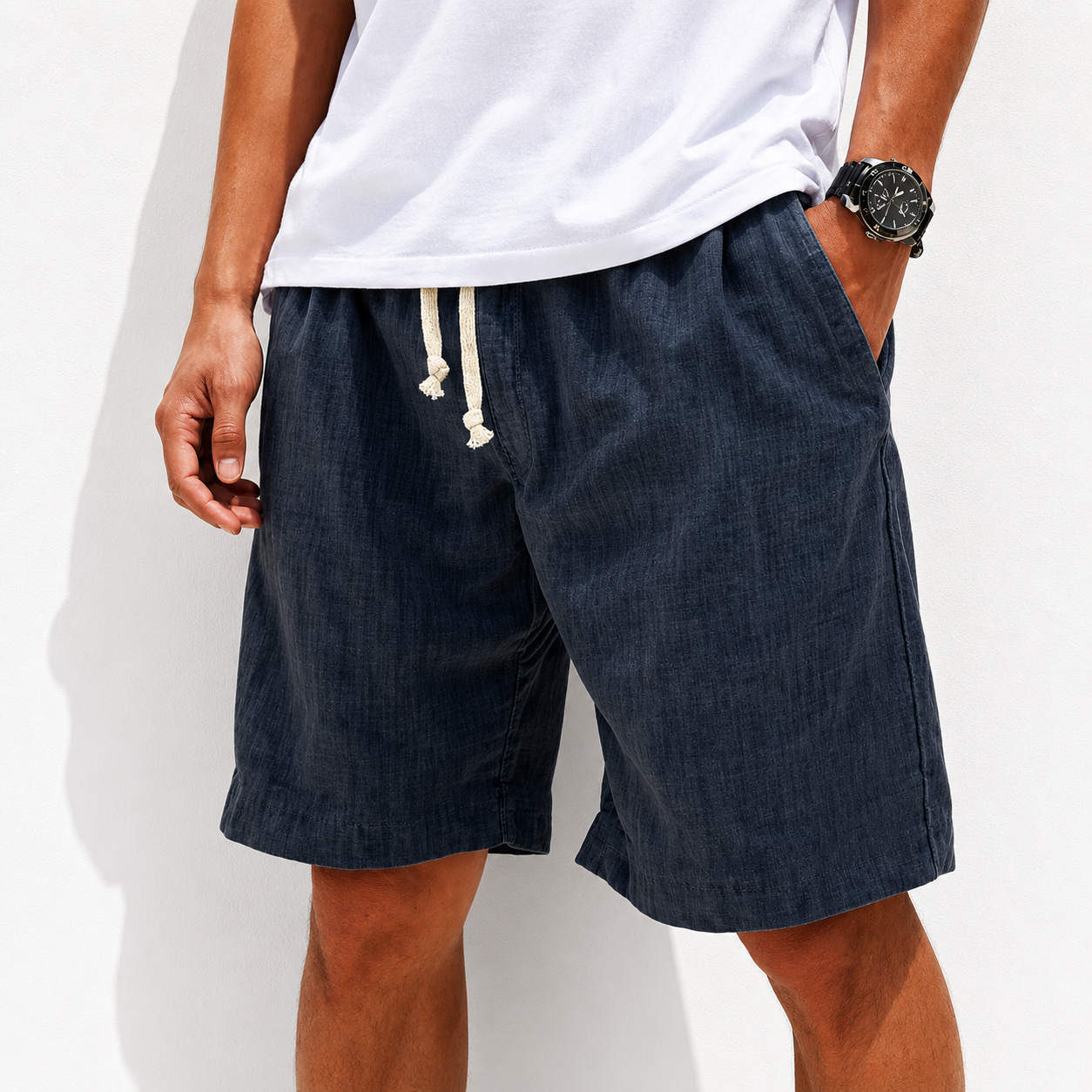 Men Can’t Get Enough of These Cozy Linen Shorts