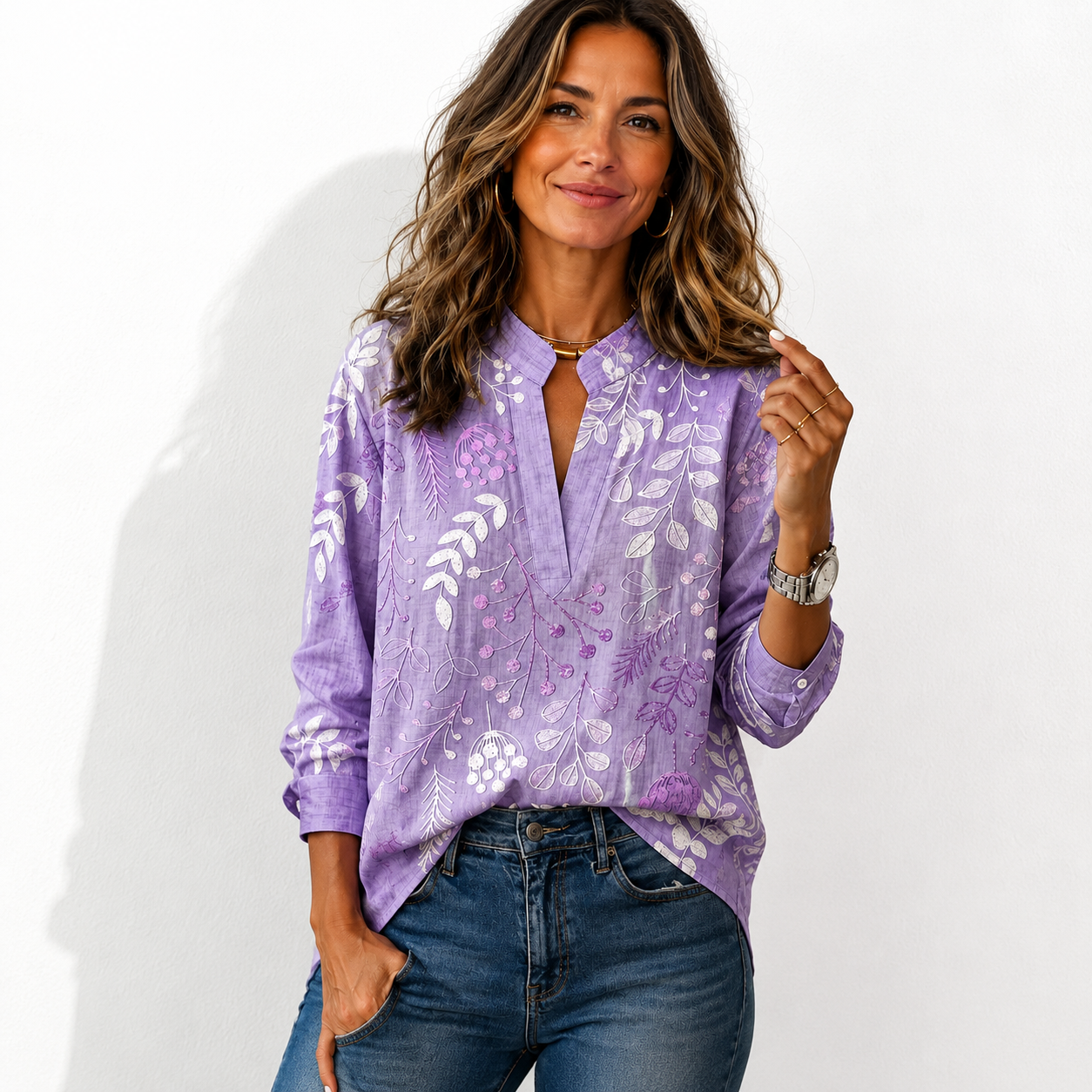 Brielle - Soft-Touch Blouse