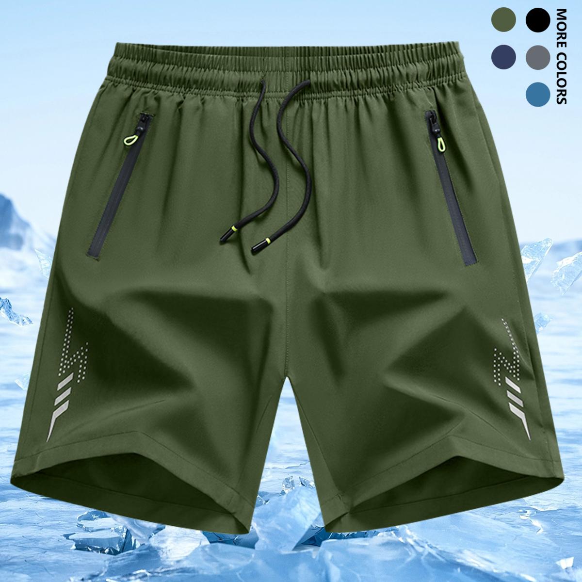 Men's 3pcs Lightweight Casual Comfy Shorts - Soft Elastic Breathable Fabric, Adjustable Drawstring Elastic Waist, Side Pockets, Regular Fit - Gym Clothing for Running, Outdoor Sports - Mensfashion Athletic Workout Gear,summervibes