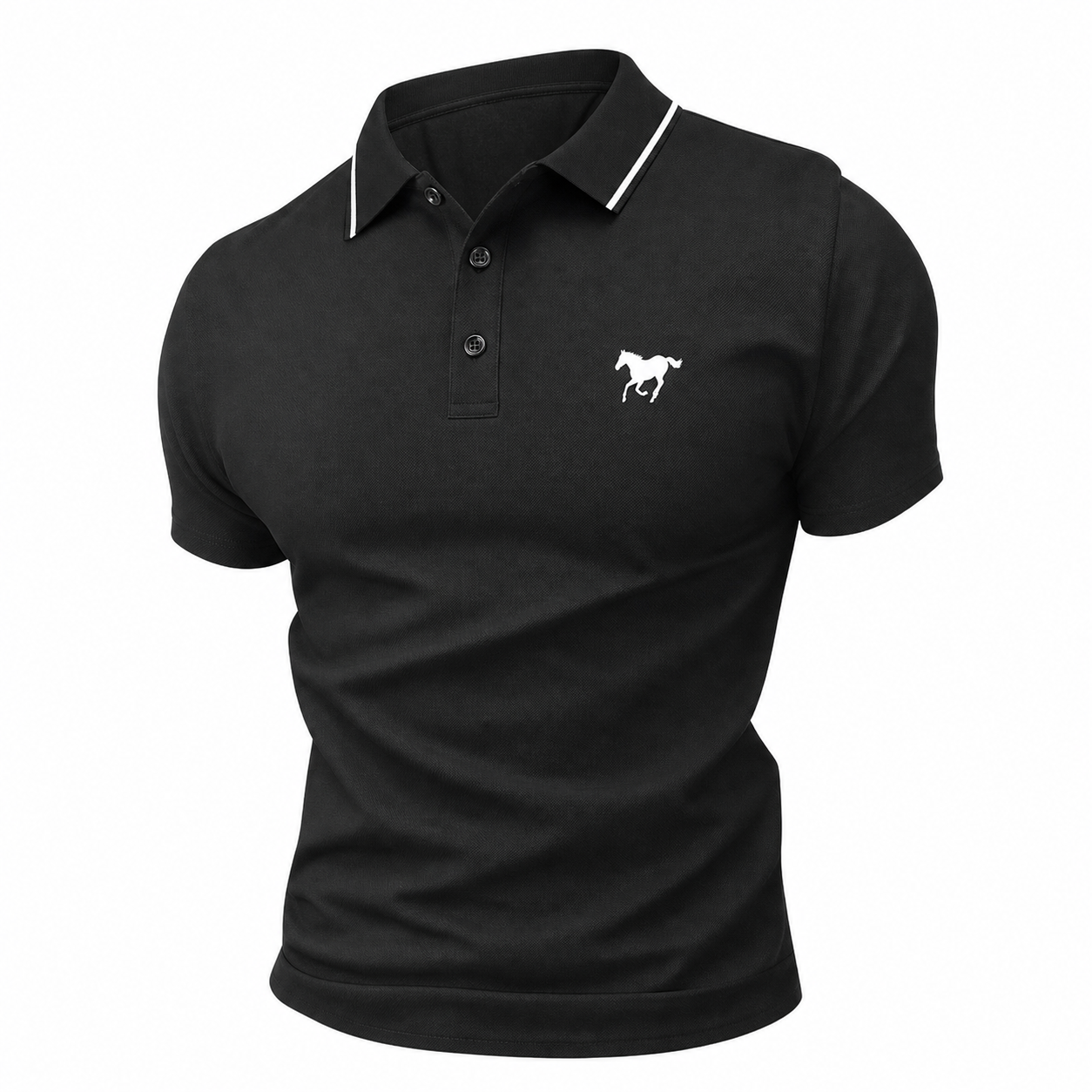 🔥CLEARANCE SALE🔥 Contrast Collar Polo Shirt