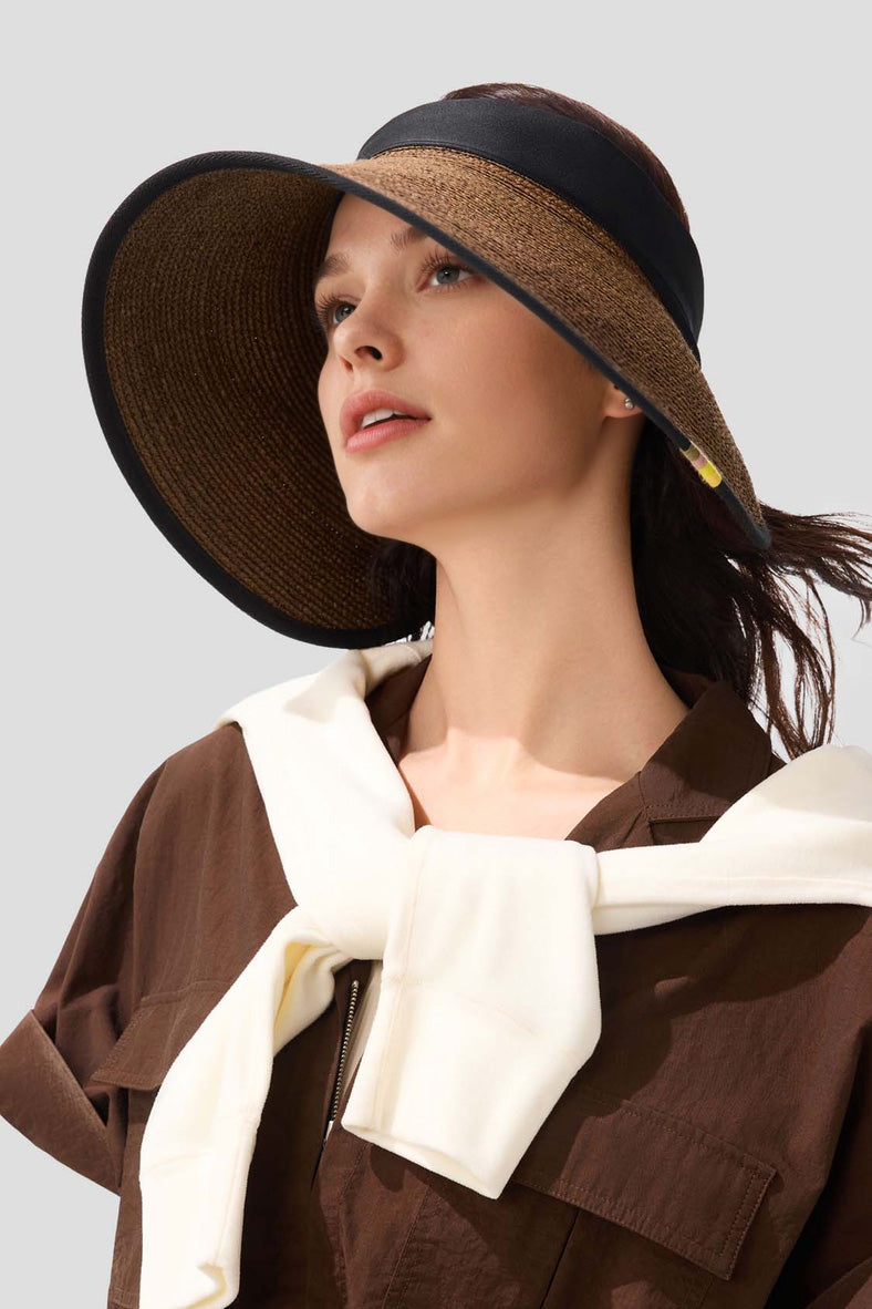 Women's Wide-Brimmed Sun Hat, UPF 50+, UL558
