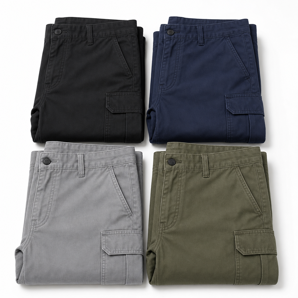 Men’s Relaxed Cargo Work Pants