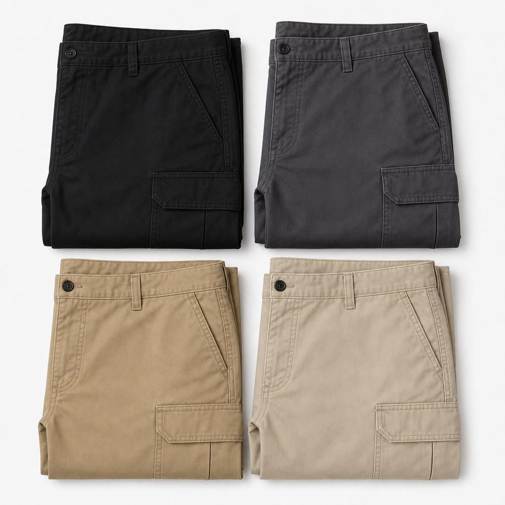 Men’s Relaxed Cargo Work Pants