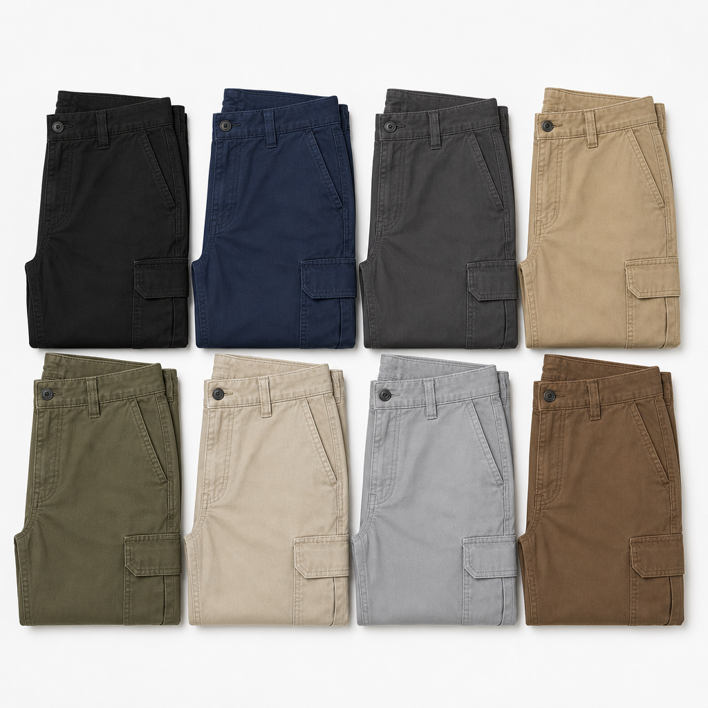 Men’s Relaxed Cargo Work Pants
