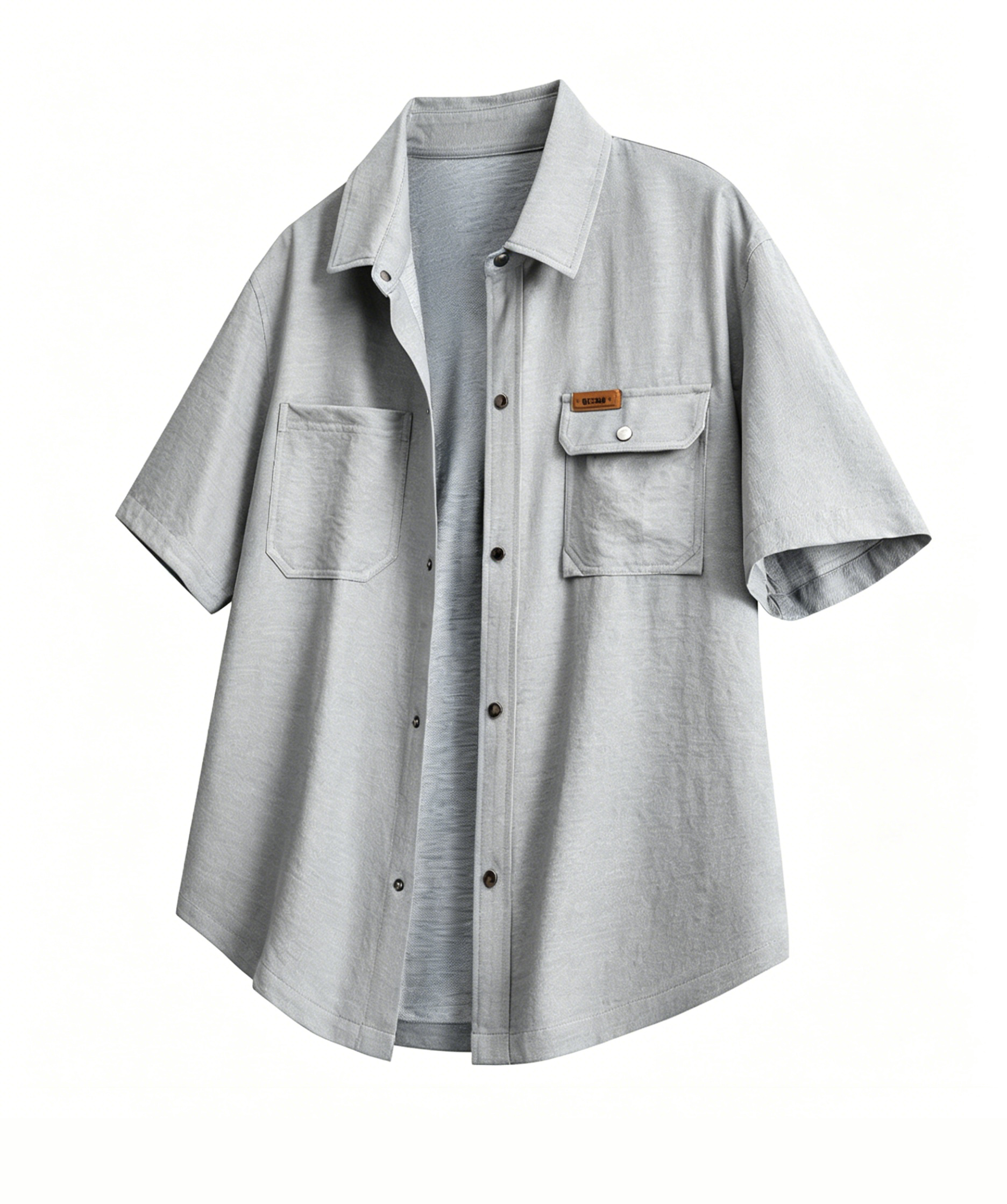 9-Pack Men’s Casual Short Sleeve Shirt – Mixed Colors, Everyday Comfort