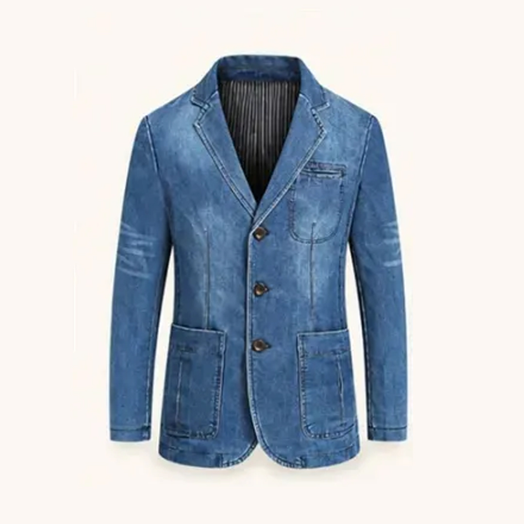 ⏰Clearance Sale⚡8-Pack Only $38.99⚡Men's Casual Denim Blazer