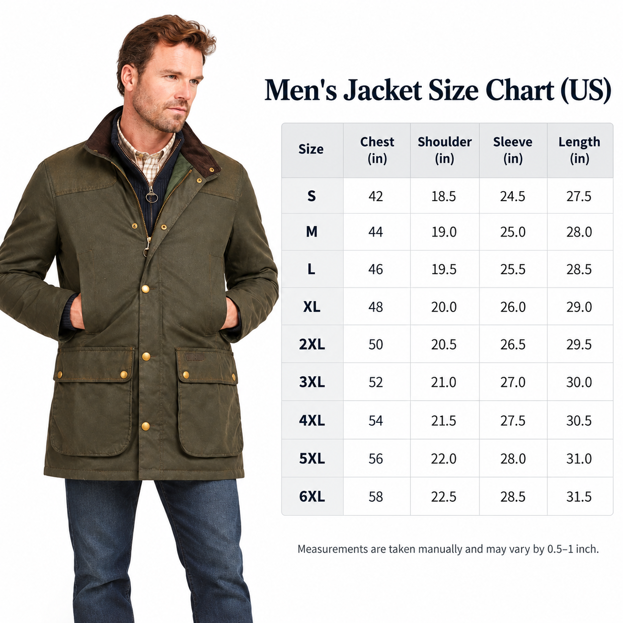 🔥Men's Waxed Cotton Field Jacket - Men's Waterproof Ripstop Jacket